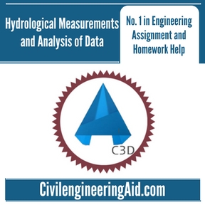 Hydrological Measurements and Analysis of Data Assignment Help